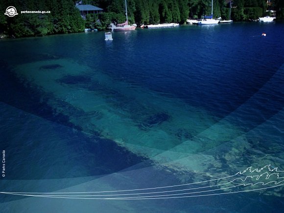 5 - Sweepstakes shipwreck (Fathom Five)