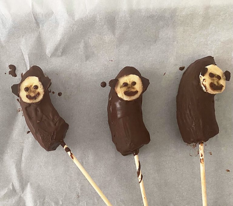 Frozen Monkey Pops