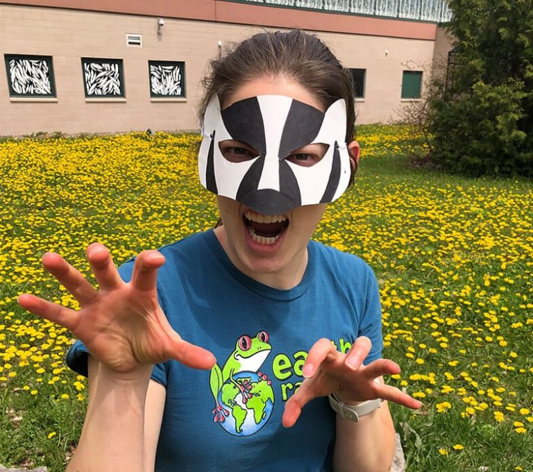 Make Your Own Badger Mask!