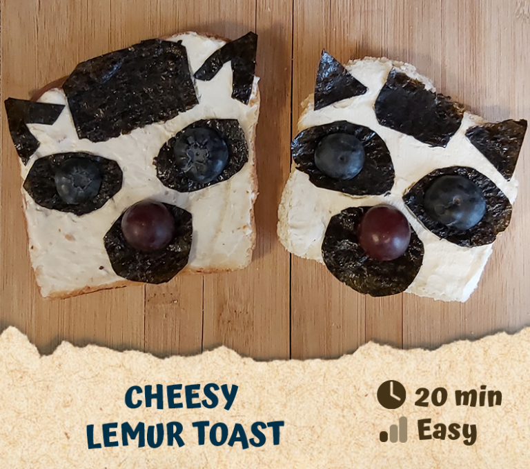 Cheesy Lemur Toast