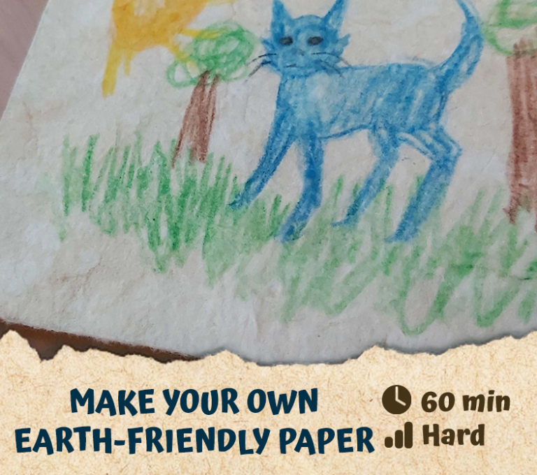 Make Your Own Earth-Friendly Paper