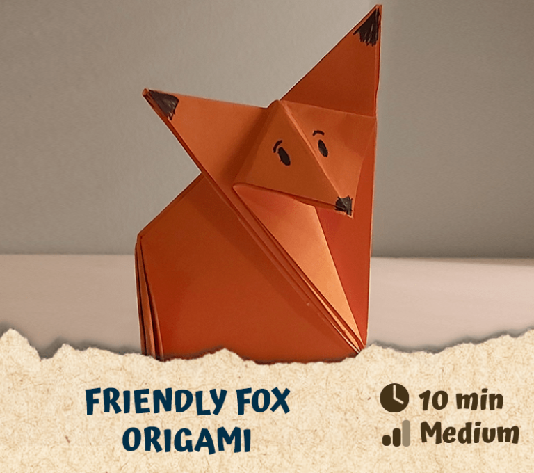 Friendly Fox Origami