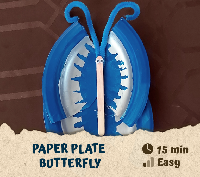 Paper Plate Butterfly
