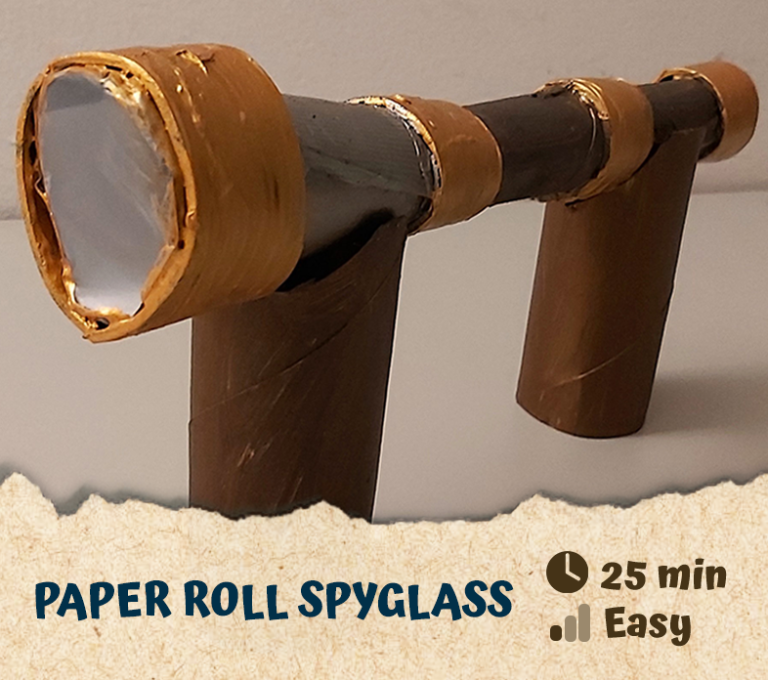 Paper Roll Spyglass