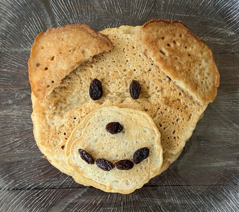 Teddy Bear Pancakes