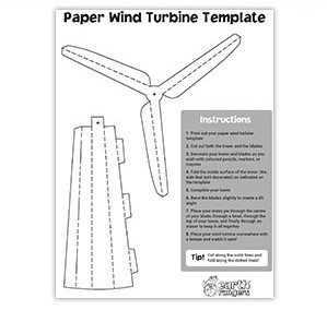 wind turbine blade design for kids
